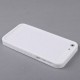 Non-slip Silikone Bumper til iPhone 5 - HVID