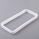 Non-slip Silikone Bumper til iPhone 5 - HVID