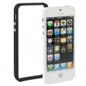 iPhone SE 5S 5 Plastik Bumper med Knapper Sort