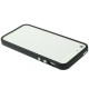 Plastik Bumper med knapper til iPhone 5 - SORT
