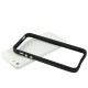 Plastik Bumper med knapper til iPhone 5 - SORT