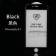 iPhone 6 / 6S Beskyttelsesglas Full Coverage 4D 9H - Sort
