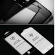 iPhone 6 Plus / iPhone 6S Plus Beskyttelsesglas Full Coverage 4D 9H - Hvid