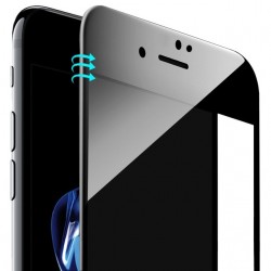 iPhone 7 Plus / 8 Plus Beskyttelsesglas Full Coverage 4D 9H - Sort