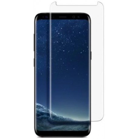 Samsung Galaxy S8 Beskyttelsesglas Full Covered 3D - Gennemsigtig