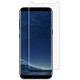 Samsung Galaxy S8+ Beskyttelsesglas Full Covered 3D - Gennemsigtig