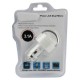 3.1A og 2 x USB Biloplader med Udtrækshåndtag til iPhone 5S/5C/5, iPhone 4 & 4S, iPhone 3GS/3G, iPod Touch, iPad/iPad 2 - HVID