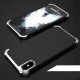 Apple iPhone X COCOSE Kylin Aftageligt 3-i-1 Plastik Cover Sort / Sølv