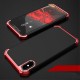 Apple iPhone X COCOSE Kylin Aftageligt 3-i-1 Plastik Cover Sort / Rød