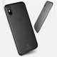 Apple iPhone X USAMS Soft Ulvratynd Plastik Cover Sort