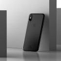 iPhone X / XS USAMS Soft Ultratynd Plastik Cover Sort