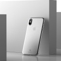 iPhone X / XS USAMS Soft Ultratynd Plastik Cover Hvid