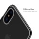 Apple iPhone X BASEUS Glitter Plating Plastik Cover Sort