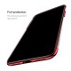 Apple iPhone X BASEUS Glitter Plating Plastik Cover Rød