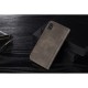 Apple iPhone X DG.MING 2-i-1 Læder Pund med Magnetisk Aftageligt Bagcover Grå