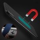 Apple iPhone X SULADA TPU  Indbygget Magnetisk Holder Metal Cover Sort