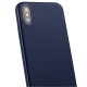 Apple iPhone X SULADA TPU  Indbygget Magnetisk Holder Metal Cover Blå
