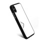 Apple iPhone X DUX DUCIS Pocard Læder TPU Bagside med kortspalte Cover Hvid