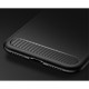 Apple iPhone X USAMS Muze Anti-fingeraftryk TPU Bagcover Sort