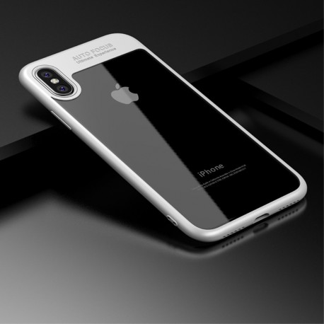Apple iPhone X IPAKY Hybrid/TPU Cover Hvid