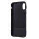 Apple iPhone X Hybird/ TPU Cover Med 360 Grader Telefon Holder Ring Sort