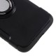 Apple iPhone X Hybird/ TPU Cover Med 360 Grader Telefon Holder Ring Sort