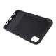 Apple iPhone X Hybird/ TPU Cover Med 360 Grader Telefon Holder Ring Sort