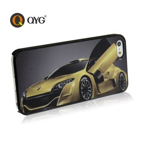 QYG - Sportscar - Høj Kvalitet Plastik Cover  til iPhone 5/5S
