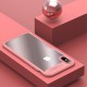 Apple iPhone X USAMS Mant klar Soft TPU Kanter Cover Rød