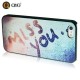QYG - Miss You - Høj Kvalitet Plastik Cover  til iPhone 5/5S
