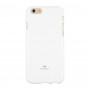 Jelly Shimmering Powder TPU Case til iPhone 6 (Hvid)
