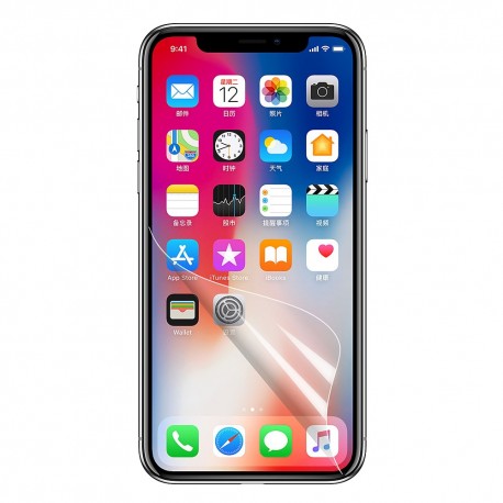 iPhone X Mirror Clear Beaskyttelsesfolie