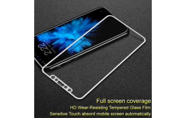 iPhone 11 PRO / XS / X IMAK Beskyttelsesglas Full Coverage - Hvid
