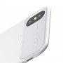 iPhone X BASEUS Slim Soft TPU Beskyttende Cover Hvid