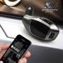 X5 Håndfri Mic Bluetooth Bil Kit, Support TF Card og USB