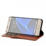 Samsung Galaxy S6 Edge VALENTA Classic Luxe Læder Cover Brun