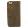 Apple iPhone 6/6S VALENTA Classic Luxe Læder Cover Vintage Brun