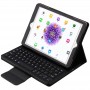 Apple iPad Air Dansk Bluetooth Tastatur med læder etui Sort