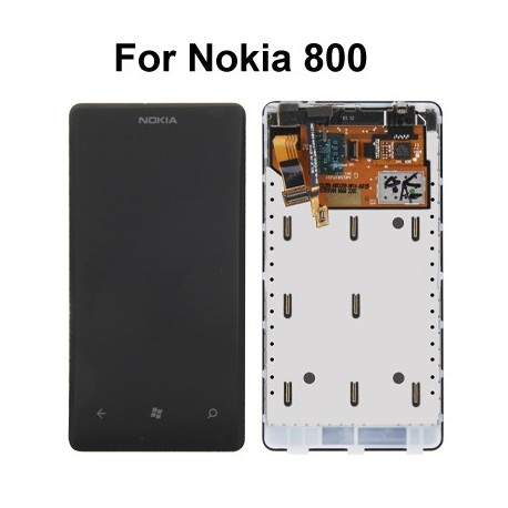 Udskiftning af Nokia Lumia 800 LCD Display inkl. Touch Skærm