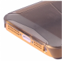 Baseus Ultra-tynd Gennemsigtig Plastik Cover til iPhone 5/5S (Sort)