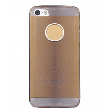 Baseus Ultra-tynd Gennemsigtig Plastik Cover til iPhone 5/5S (Sort)
