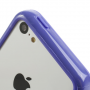 Plastik Bumper med knapper til iPhone 5 - BLÅ