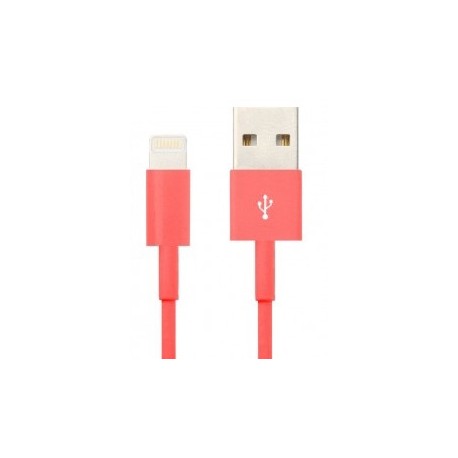 Lightning 8 Pin USB Sync Data / Opladerkabel (Rød)