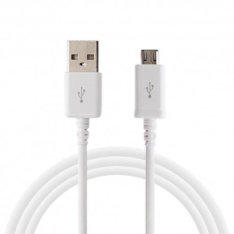 Original SAMSUNG Micro USB DATAKABEL - 1 M - HVID