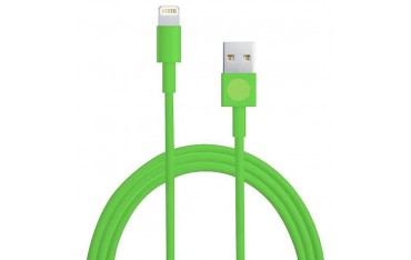 Lightning 8 PIN USB Data Opladerkabel - Grøn