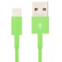 Lightning 8 Pin USB Sync Data / Opladerkabel (Grøn)