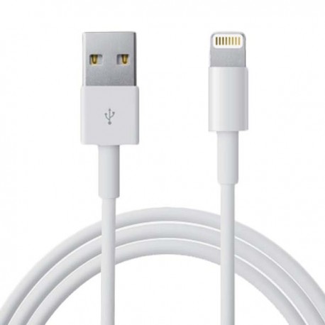 OEM Version 8 Pin USB Sync Data / Opladerkabel 2M (Hvid)