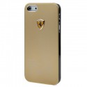 iPhone SE 5S 5 Ferrari Metal Cover Kobber Guld