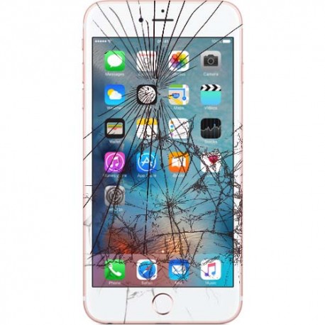 Apple iPhone 7 LCD samt Touch Glas Udskiftning Hvid