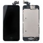 Original(OEM)iPhone 5 Touch Glas + LCD Skærm (8 i 1) - Sort